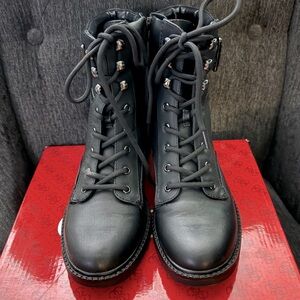 Guess women’s combat boots